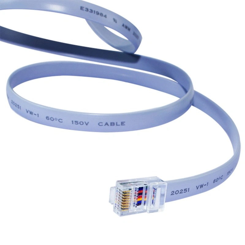 6Ft FTDI RS232 USB To RJ45 Serial Console Rollover Cable With Rs232 For Network Switch
